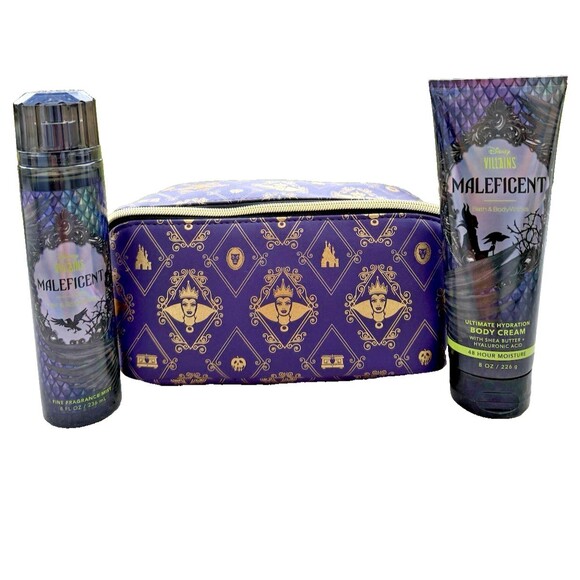 Bath & Body Works x Disney Villains | Maleficent 3-Piece Glam Bundle | Self Care - Picture 7 of 13